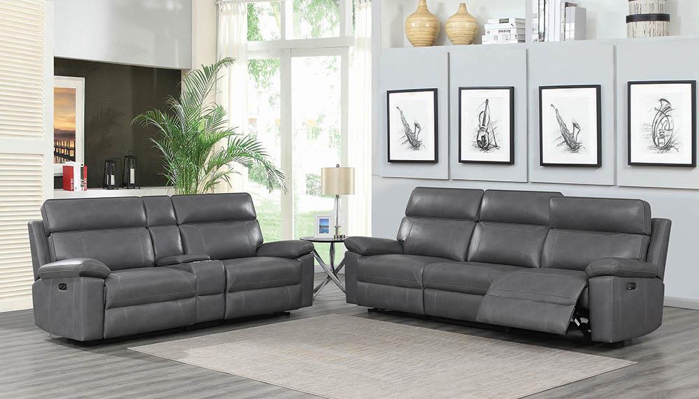 Albany Upholstered Power Reclining Seat and Power Headrest Sofa - What A Room