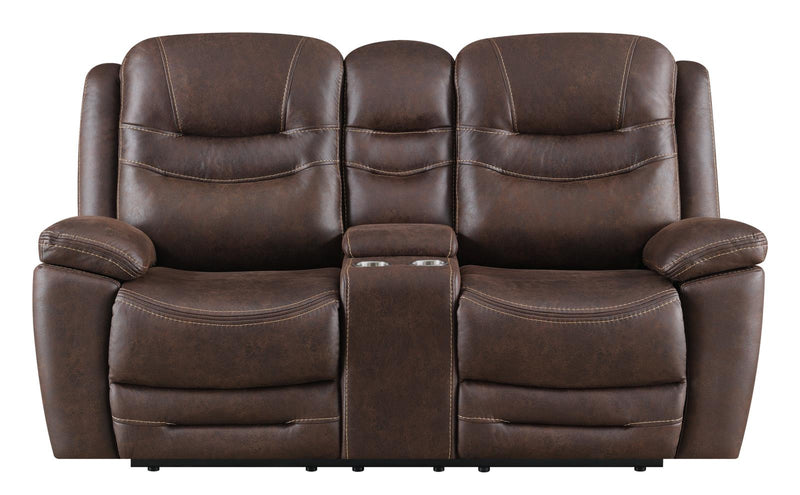 Hemer 3-piece Power^2 Living Room Set Chocolate - What A Room