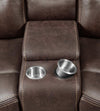 Hemer 3-piece Power^2 Living Room Set Chocolate - What A Room