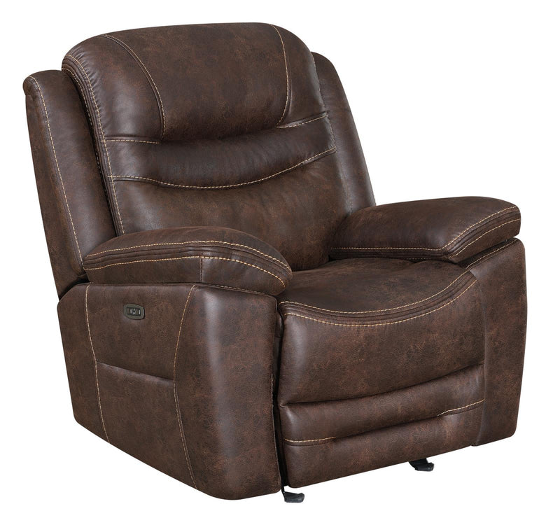 Hemer 3-piece Power^2 Living Room Set Chocolate - What A Room