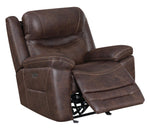 Hemer 3-piece Power^2 Living Room Set Chocolate - What A Room