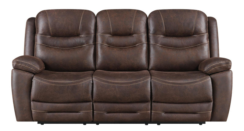 Hemer Upholstered Power^2 Sofa Chocolate - What A Room