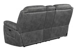 Hemer 3-piece Power^2 Living Room Set Dark Grey - What A Room