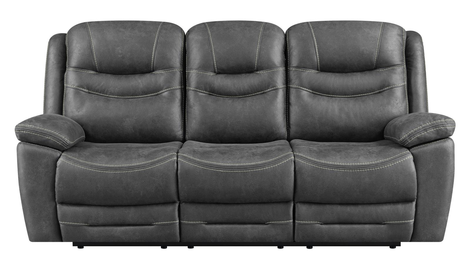 Hemer Upholstered Power^2 Sofa Dark Grey - What A Room