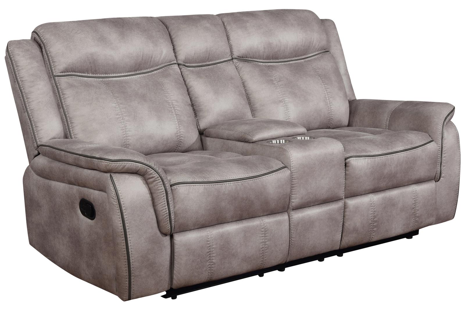 Lawrence Upholstered Tufted Back Motion Loveseat - What A Room