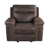 Wixom Power^2 Glider Recliner Brown - What A Room