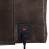 Wixom Power^2 Glider Recliner Brown - What A Room