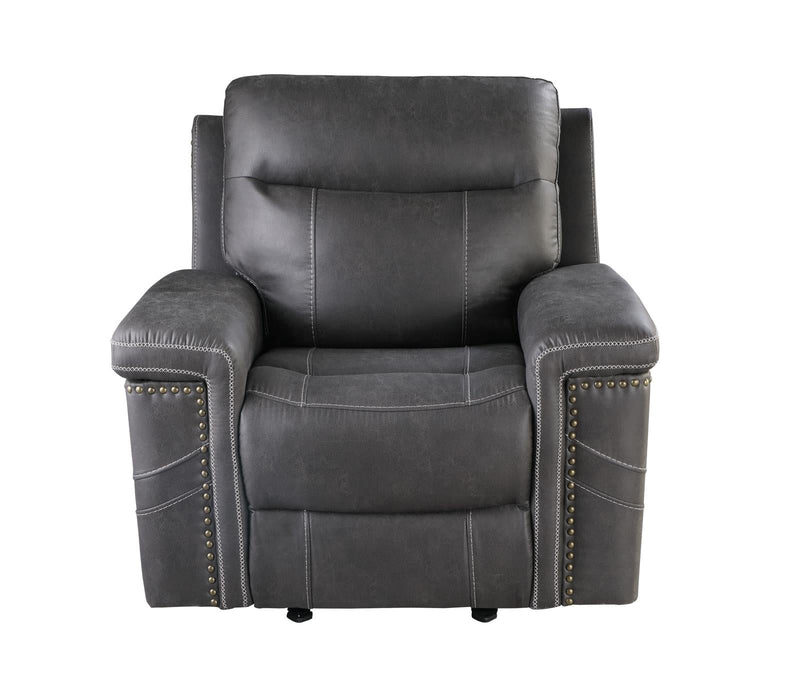 Wixom Power^2 Glider Recliner Charcoal - What A Room