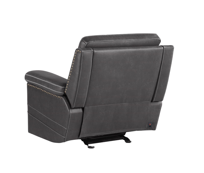 Wixom Power^2 Glider Recliner Charcoal - What A Room