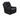 Upholstered Power^3 Recliner with Power Headrest Black - What A Room