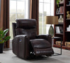Cushion Back Power^3 Recliner Brown - What A Room