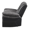 Saybrook Tufted Cushion Power Recliner Charcoal and Black - What A Room