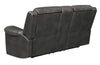 Shallowford 3-piece Upholstered Power^2 Sectional Hand Rubbed Charcoal - What A Room