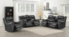 Shallowford 3-piece Power^2 Living Room Set Hand Rubbed Charcoal - What A Room