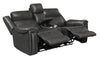 Shallowford 3-piece Power^2 Living Room Set Hand Rubbed Charcoal - What A Room
