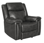 Shallowford 3-piece Power^2 Living Room Set Hand Rubbed Charcoal - What A Room