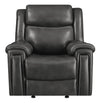 Shallowford 3-piece Power^2 Living Room Set Hand Rubbed Charcoal - What A Room