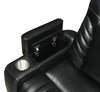 Bismark Power^2 Sofa with Drop-down Table Black - What A Room