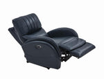 Upholstered Power^3 Recliner with Power Lumbar Blue - What A Room