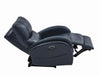 Upholstered Power^3 Recliner with Power Lumbar Blue - What A Room