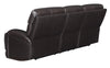 Longport 2-piece Upholstered Power Living Room Set Dark Brown - What A Room