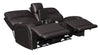Longport 2-piece Upholstered Power Living Room Set Dark Brown - What A Room