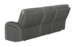 Longport 3-piece Upholstered Power Living Room Set Charcoal - What A Room