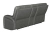Longport 3-piece Upholstered Power Living Room Set Charcoal - What A Room