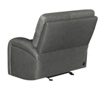 Longport 3-piece Upholstered Power Living Room Set Charcoal - What A Room