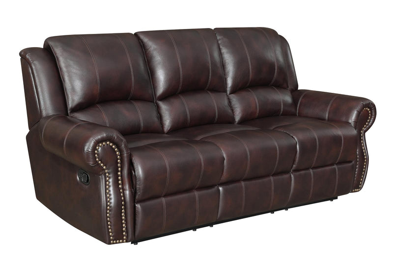 Sir Rawlinson Upholstered Living Room Set Dark Brown - What A Room