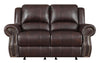 Sir Rawlinson Upholstered Living Room Set Dark Brown - What A Room