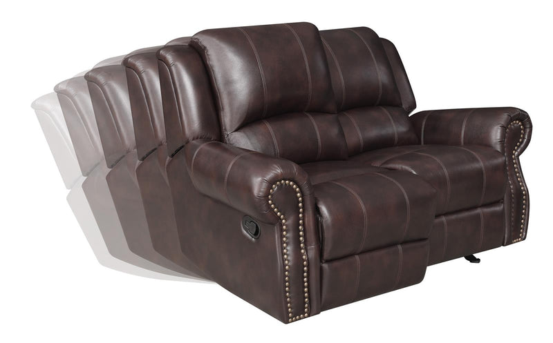 Sir Rawlinson Upholstered Living Room Set Dark Brown - What A Room