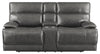 Stanford Cushion Back Power Loveseat Charcoal - What A Room