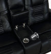Zane Upholstered Living Room Set Black - What A Room