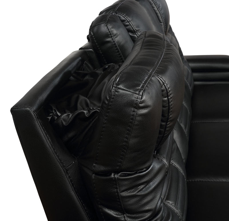 Zane Upholstered Living Room Set Black - What A Room