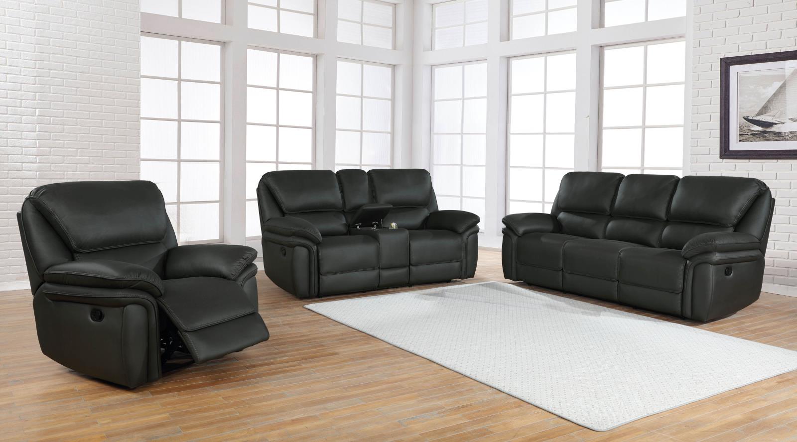 Breton Upholstered Tufted Back Motion Sofa - What A Room