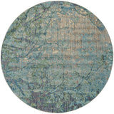 Abstract blue-green design is accented with stunning leaf and limb pattern - What A Room is your local Santa Clara Furniture store
