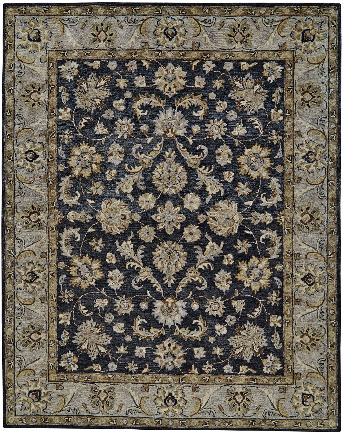Regal, stately and yet, subdued, this glorious accent rug is available in store in the greater San Jose Area