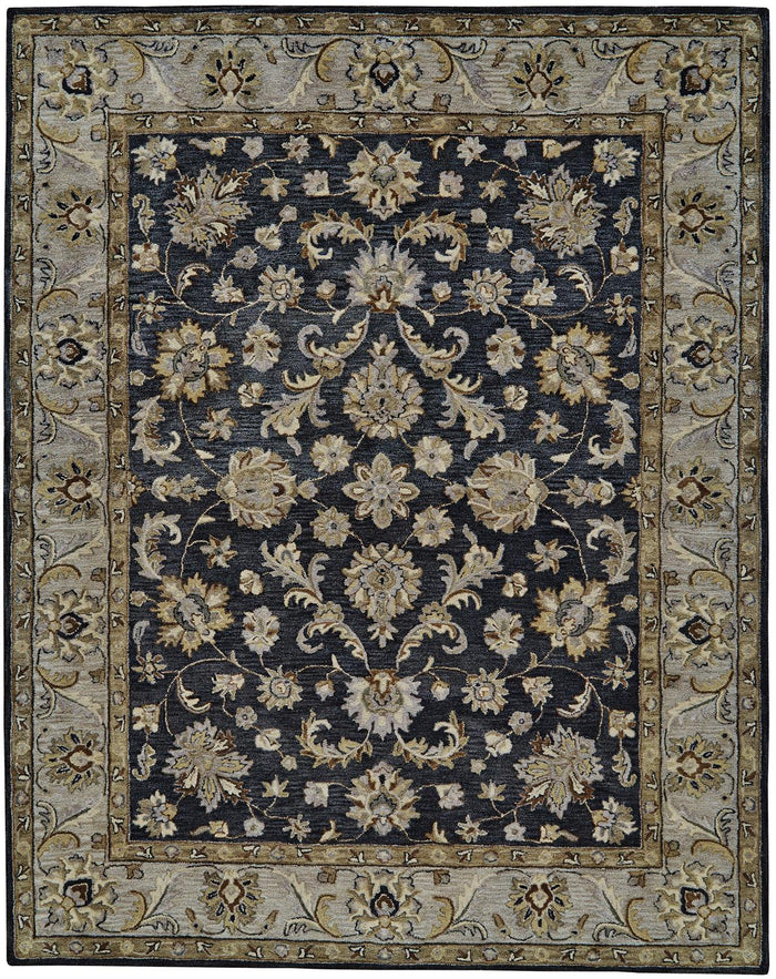 Regal, stately and yet, subdued, this glorious accent rug is available in store in the greater San Jose Area