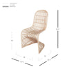 Groovy Rattan Dining Side Chair - What A Room