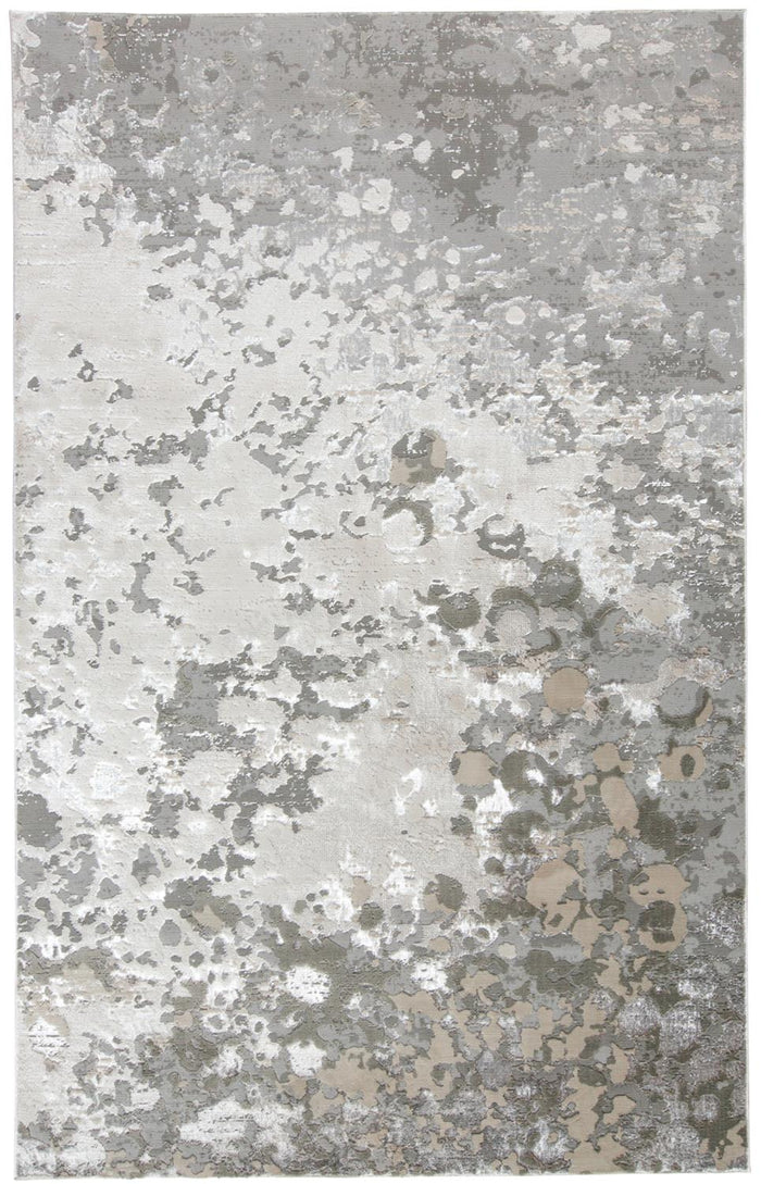 Depth and a metallic look make this contemporary rug a showstopper - Available at What A Room Santa Clara Home Furnishings Store