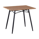 3-piece Wooden Top Occasional Table Set Light Brown and Black - What A Room
