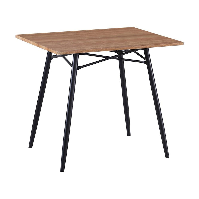 3-piece Wooden Top Occasional Table Set Light Brown and Black - What A Room