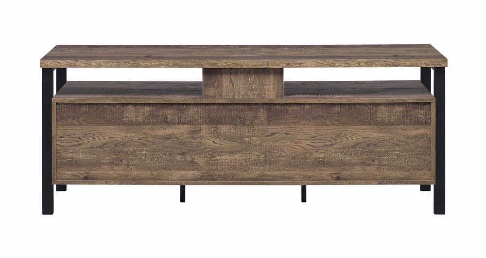 59″ 2-drawer Rectangular TV Console Rustic Oak - What A Room