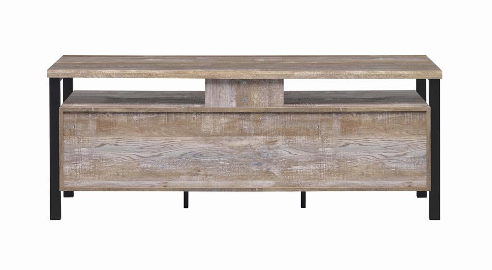 59″ 2-drawer TV Console Weathered Oak - What A Room