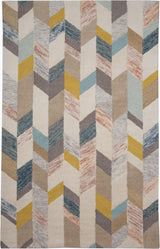 Abstract accent rug - rectangular with subtle colors - Buy in San Jose Home Furnishings store 