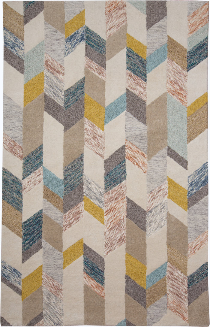 Abstract accent rug - rectangular with subtle colors - Buy in San Jose Home Furnishings store 