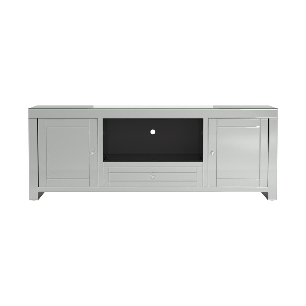 2-door TV Console Silver - What A Room