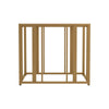 Eastbrook Metal Frame End Table Matte Brass - What A Room