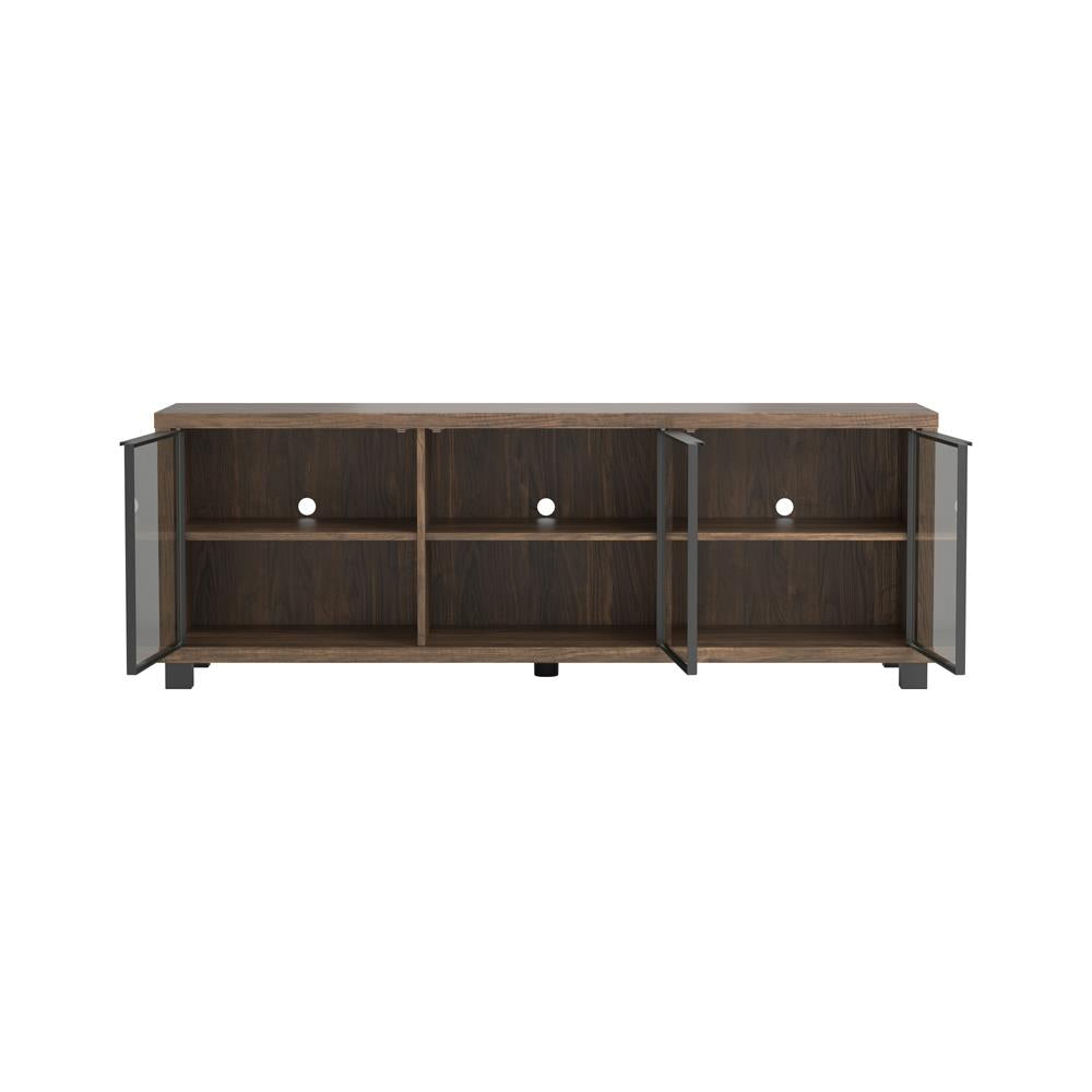 3-door TV Console Aged Walnut - What A Room